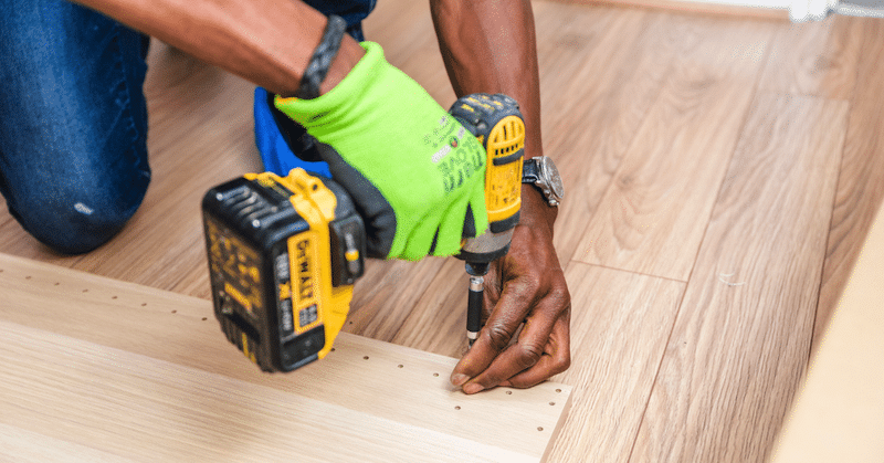 woodfloor installation